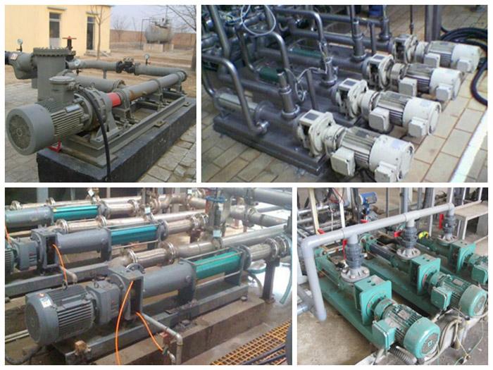 單螺(luó)杆泵使(shǐ)用現場(chǎng)